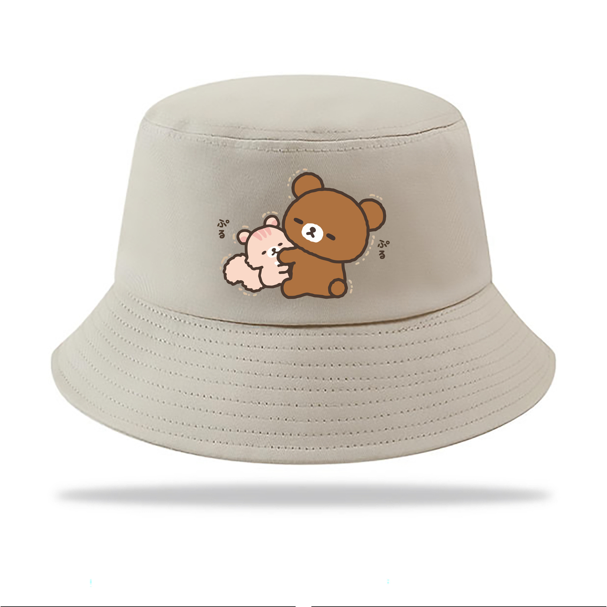 （画像用） リラックマ リラックマ キイロイトリ Rilakkuma Korilakkuma Kiiroitori アウトドア日除けバケットハット